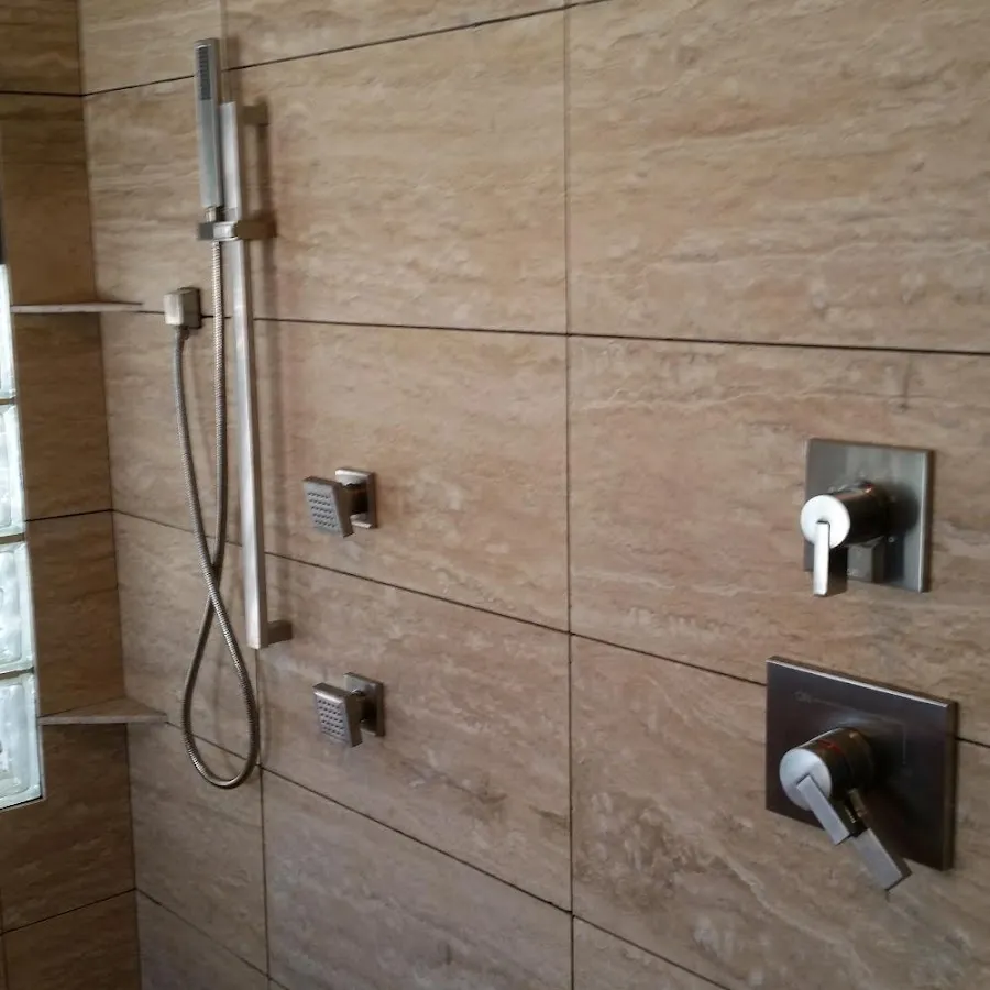 Shower fixture installation for Gas Line Repair in Geneseo